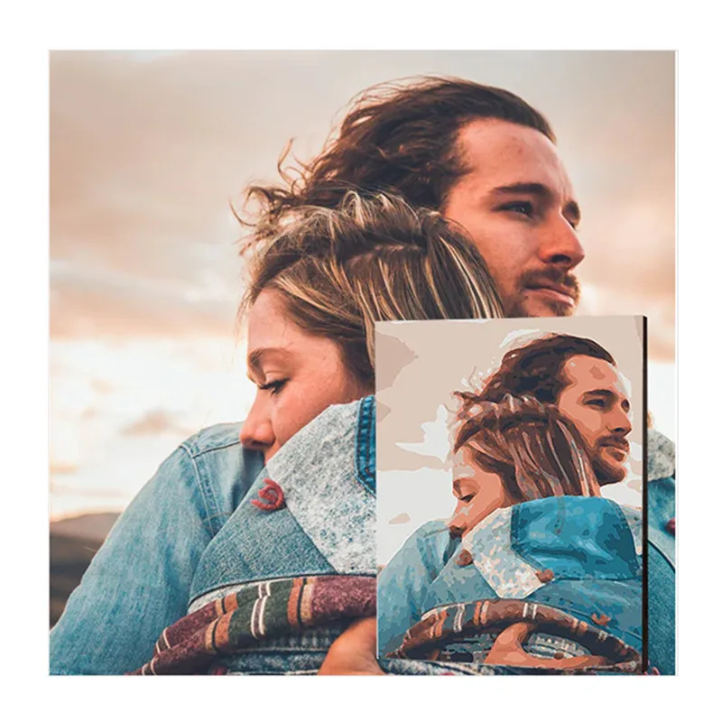 wholesale DIY Oil Painting red