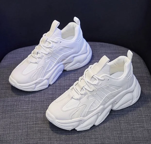 

sneaker manufacturer Latest Sport Breathable Leather Made White Flat Sneakers Black Casual Shoes Men and Women