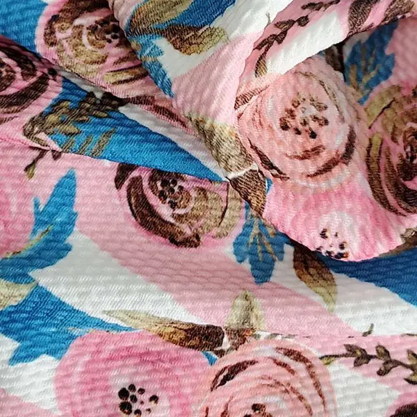
No moq customer design 230gsm digital print bullet knitting liverpool fabric 