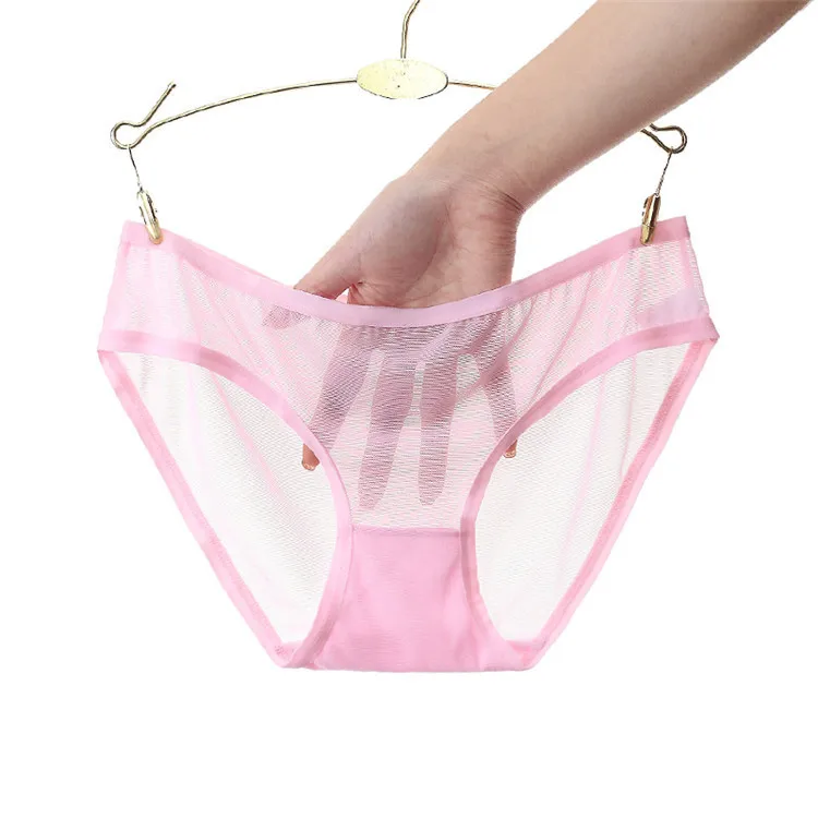 

Manufacturers wholesale low-waisted briefs transparent panty Sexy Women's Panties comfortable underwear girl or ladies