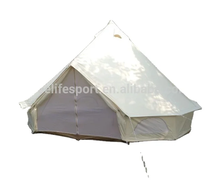 
Free shipping 4M 100% polyester canvas 900D oxford fabric bell tent 4m 