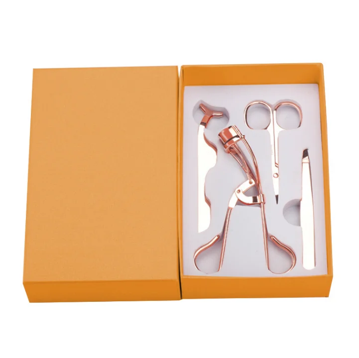 

Titanium Color Private Label Eyelash Tweezers / Rose Gold Eyelash Tweezers with Private Label