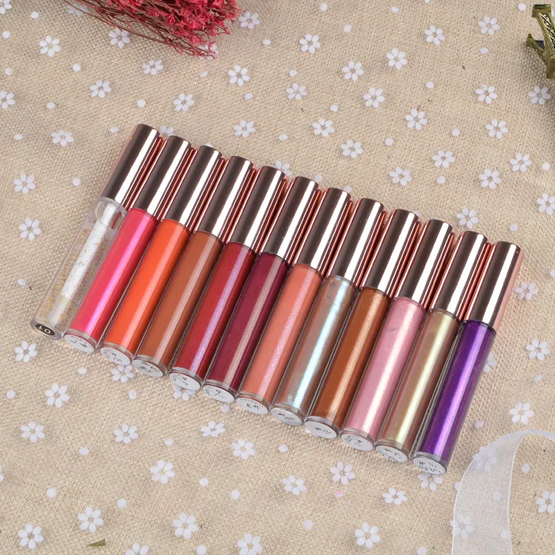 

Wholesale shimmer lip gloss private label liquid lipstick