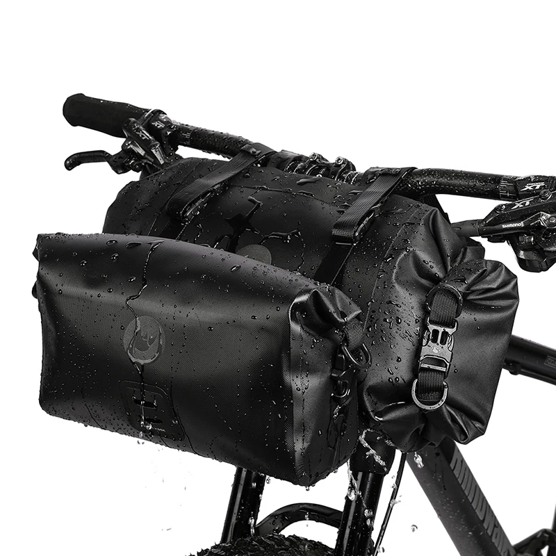 

2021 New bike riding touch water resistant high quality bike bag, Black