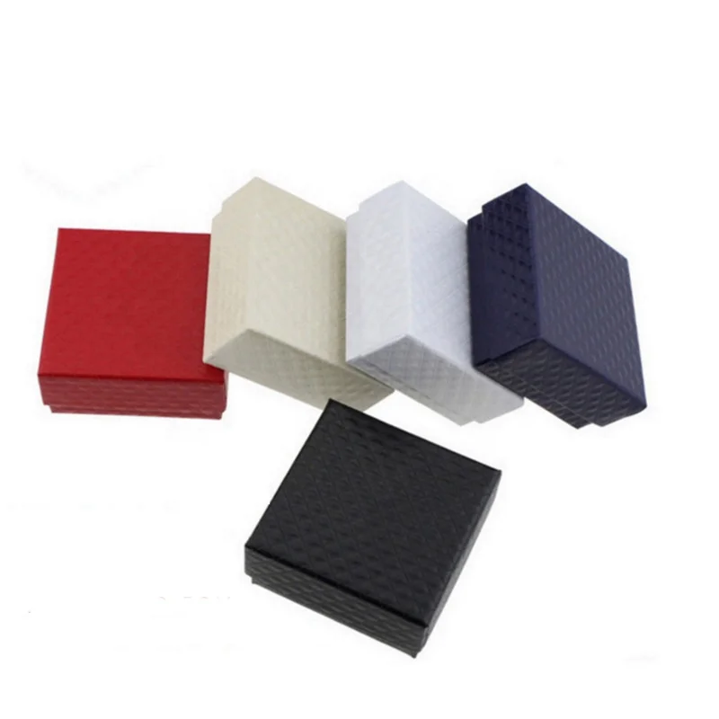 

Wholesale cardboard custom made handmade paper gift jewelry packaging box with free logo, Cmyk or pantone color