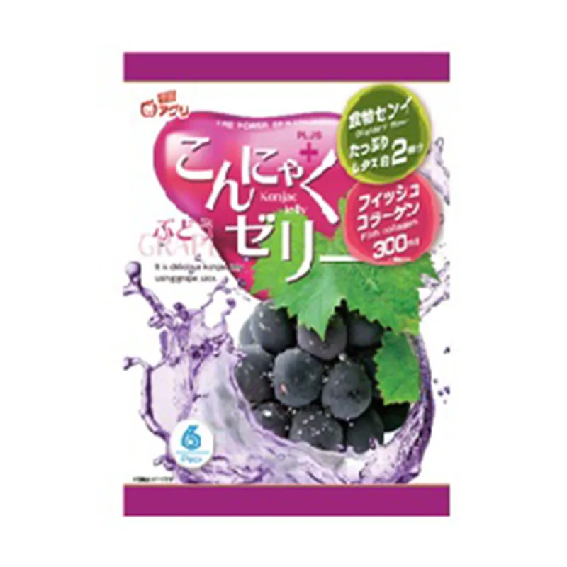 Japan Traditional Taste Pop Soft Jelly Ball Candy With Peach Flavor