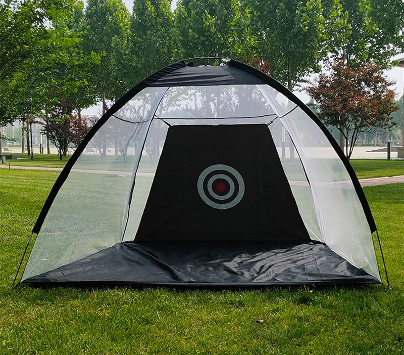 

Hitting Practice Cage for Indoor/Outdoor Training Golf Hitting Net Trainer, Any