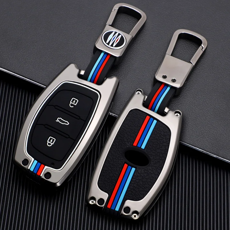 

Car Key Fob Cover Case Set Keychain For Hyundai Tucson Creta ix25 i10 i30 i20 Verna Mistra Elantra 2015-2018 Accessories
