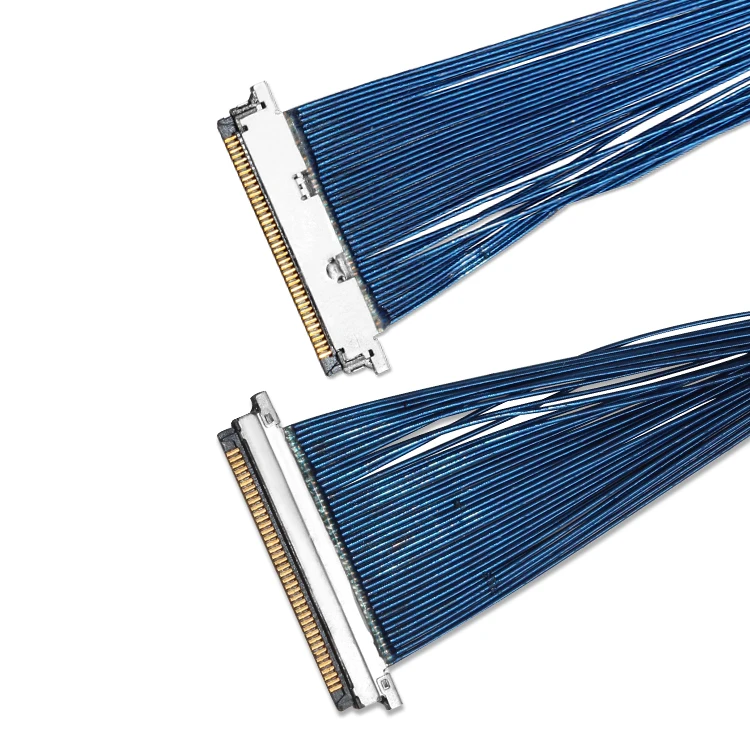 Custom 30 EDP 40 Pin I-PEX 20496-032-40 Ipex Lvds Edp Lcd 41pin Lvds Cable