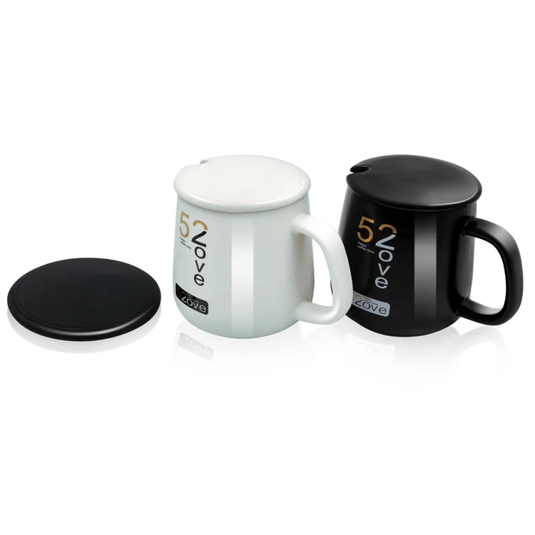

Customs logo cheap heating mug warmer coffee cup warmer cup warmer, Black, grey