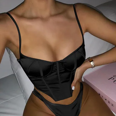 

F40557A 2021 New arrival summer's pure color hot sexy sleeveless halter bodycon tanktop women's vest, As picture