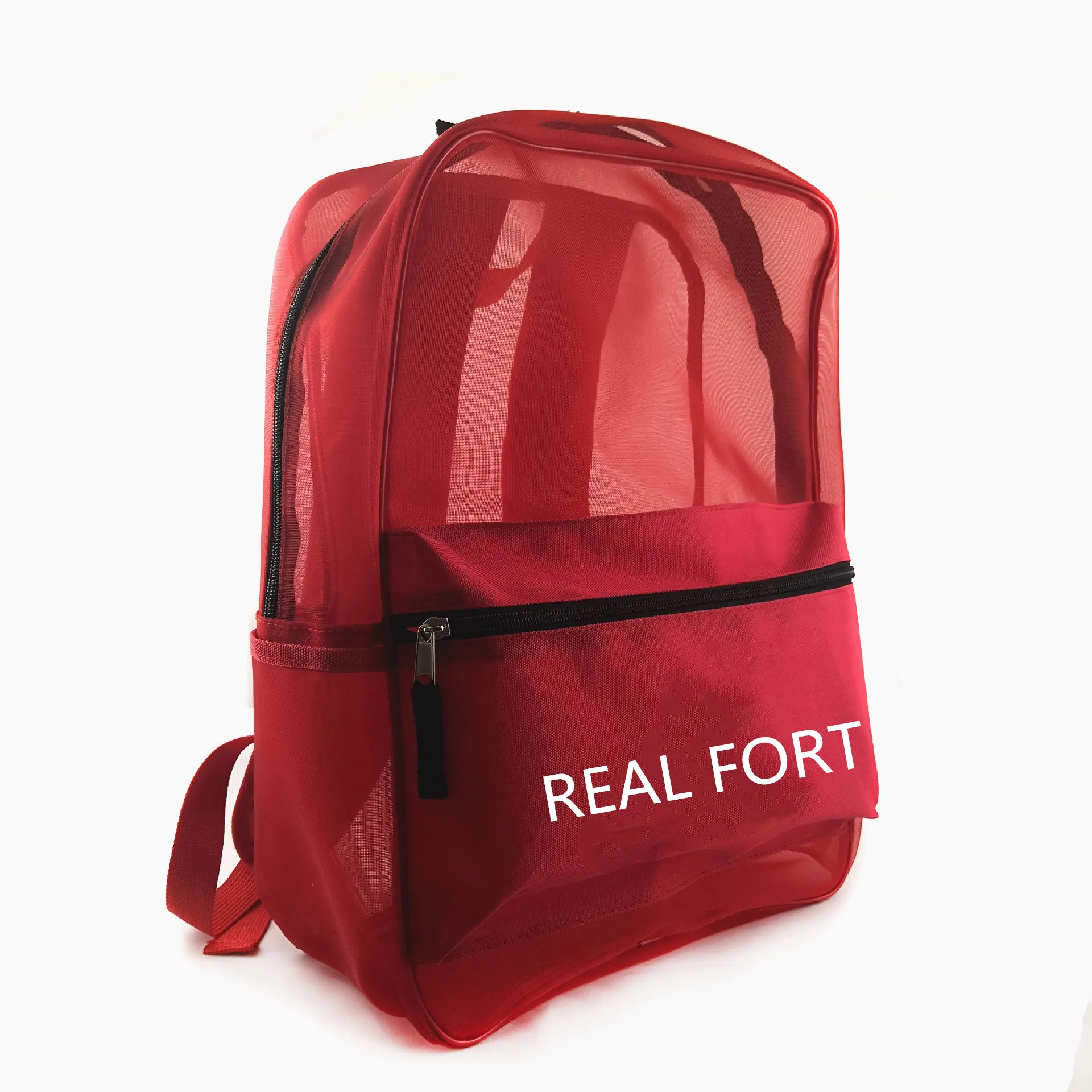 

Promotional Tear Resistant Strong Nylon Mesh Backpack Bags For school sports, Customized