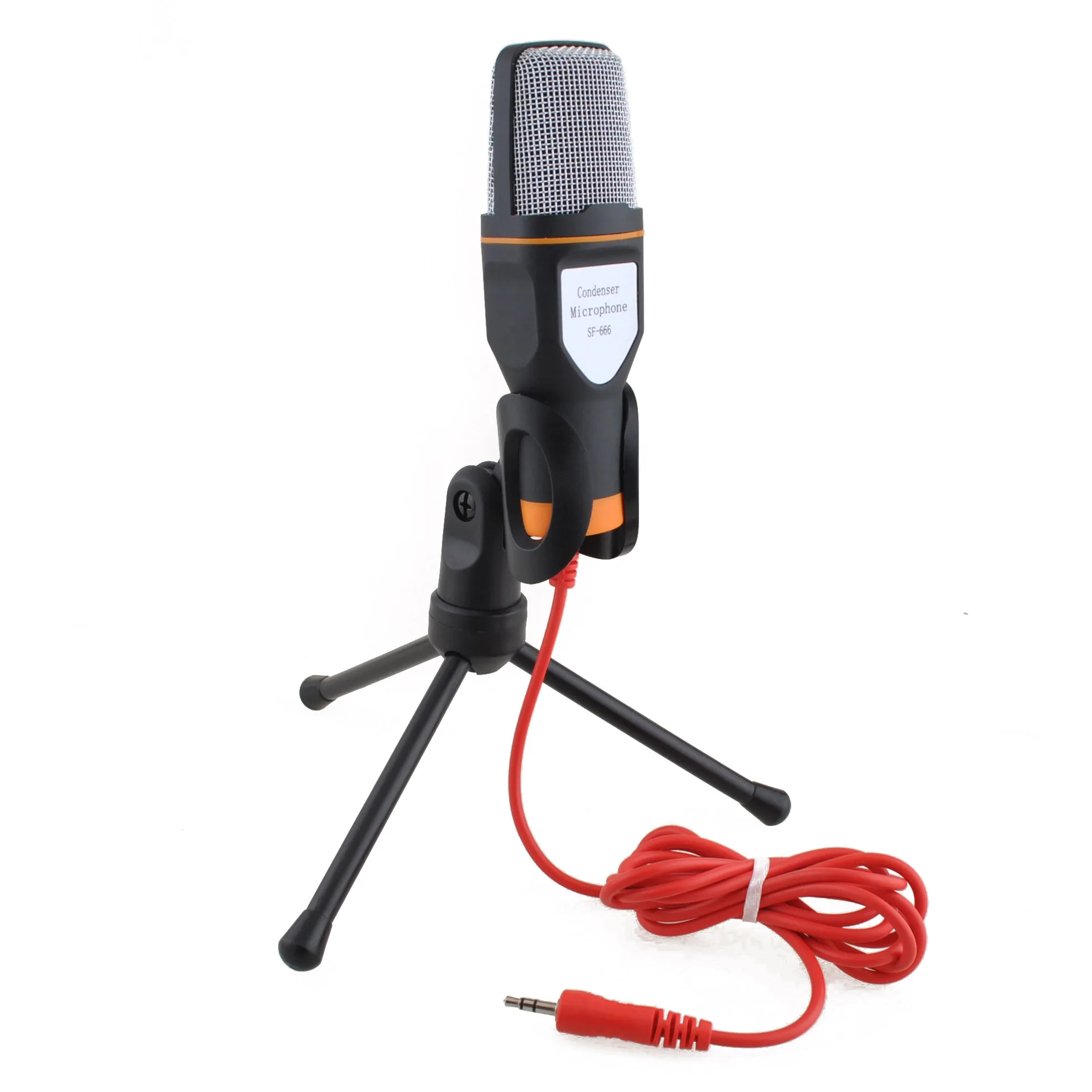 

SF-666 Youtube Microphone With Stand, Black,blue,white,gold