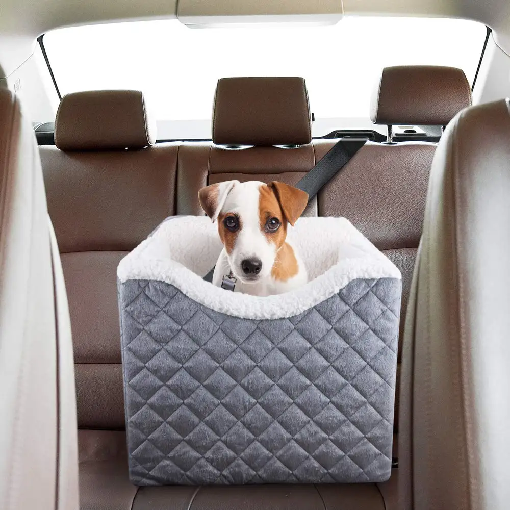 2019 New Item Dog Car Seat Raised Dog Booster For Medium And Large Dogs