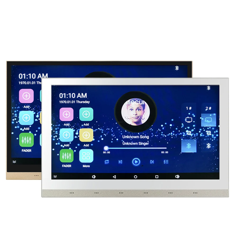 

SP-PW1825 SURPASS audio smart home 10inch WIFI blue tooth in wall amplifier support remote control touch screen