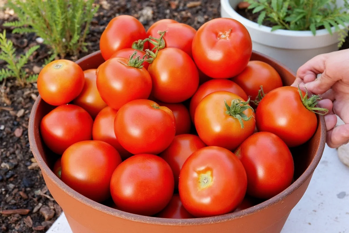 how big a pot for tomato plant