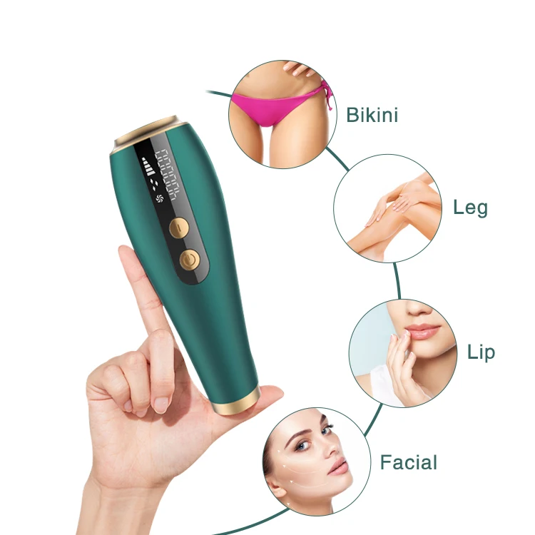 

Custom Logo 500000 Flashes Unwanted Hair Remover For Women Permanent Laser Hair Removal Painless