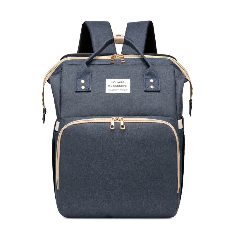 

Baby Diaper Bags Mummy Bag Portable Bassinet Multifunctional Package Backpack Travel Expandable Baby Bed For Mom