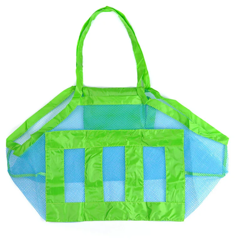 

Beach Mesh Bag Children Sand Away Protable Kids Beach Toys Clothes Bags Toy Storage Sundries Organizers Cosmetic Makeup Bags
