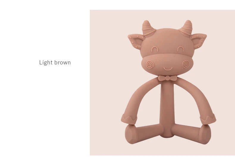 bpa free silicone teether wholesale