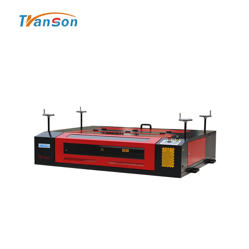 TSD1060 laser machine can engrave on heavy or big object not easy move