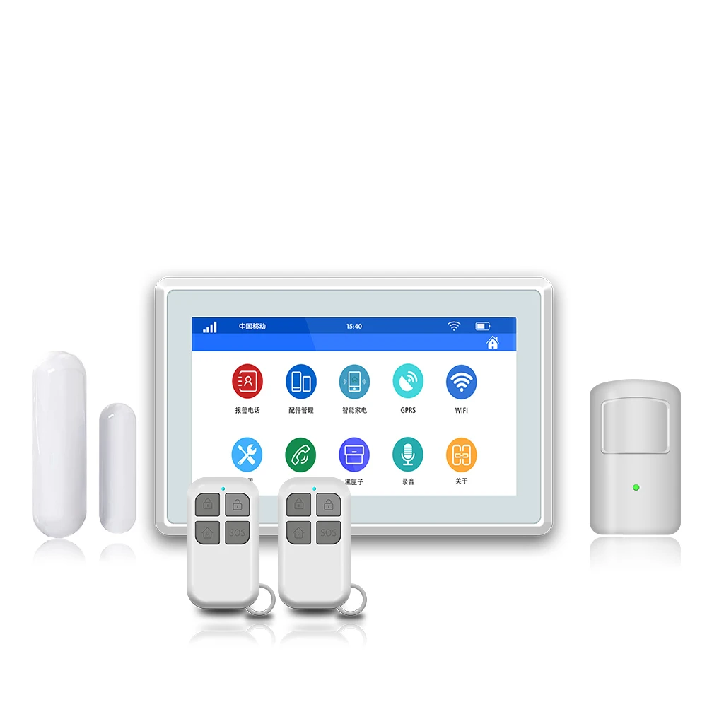 4g Wifi Alarm System With Tuya App Wireless Antitheft Alarm System For