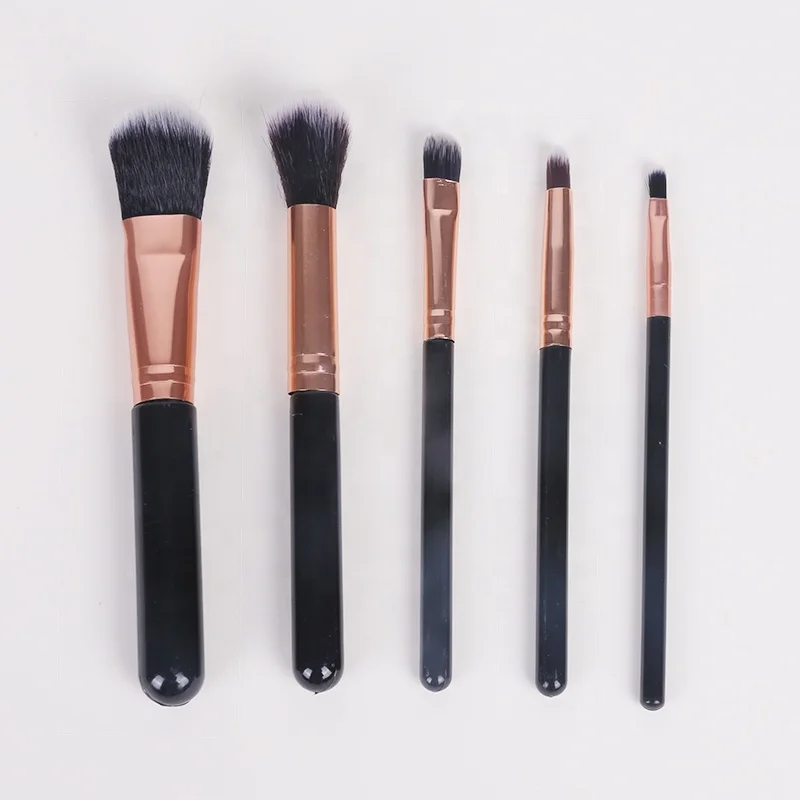 

5-Piece Makeup Brushes Set Synthetic Blending Face Powder Concealers Eye Cosmetics Make Up Kit