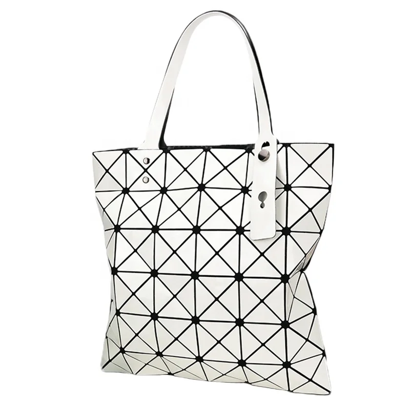 

Hot Sale Luxury Laser Geometric Lady Shoulder Bag, 4 colors