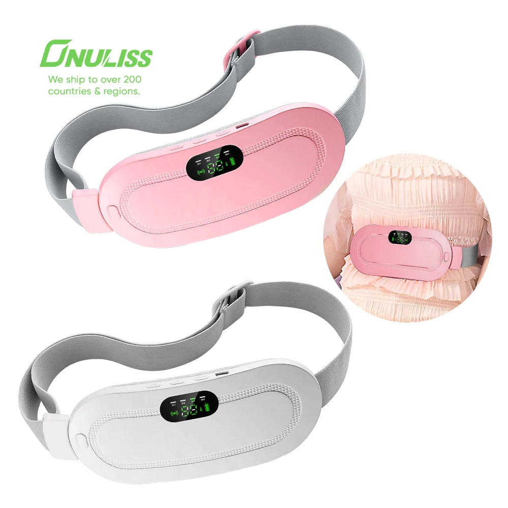 

In Stock Menstrual Heating Pad Wrap Belt Portable Women Heating Pads for Menstrual Cramps Period Pain Relief
