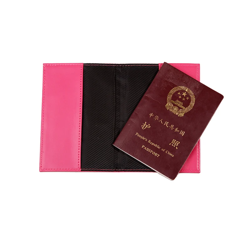 

Wholesale custom rfid blocking pu leather passport cover, Blue,black,green or customized