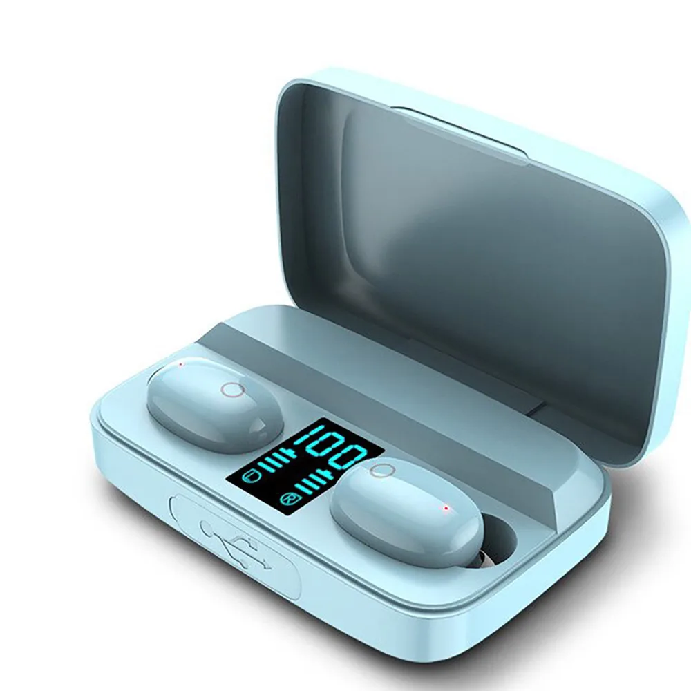 

Buy Hot Earbuds F9 Wireless Bt 5.0 TWS in China On Alibaba with Case