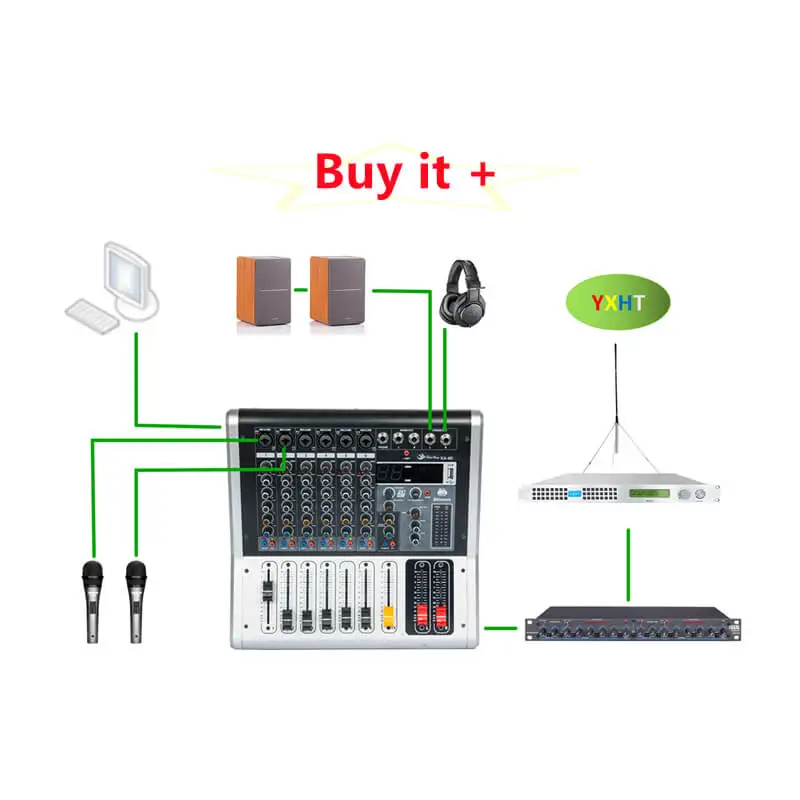 

CE, ISO, FCC Qualified Radio 60W FM broadcast transmitter Complete package for School, Church, Radio Stations