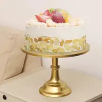 

Large 30cm/12 Inch Iron Round Cake Stand Pedestal White Dessert Holder Wedding Party Birthday Tea Cake Stand
