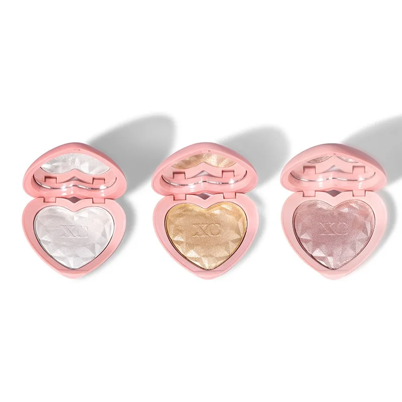 

DO&JIAN Diamond highlighter stereoscopic tray heart-shaped highlighter powder