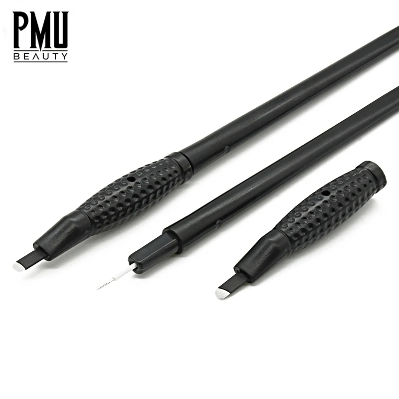 

Phibrows Disposable Tool Blade and Shade 2 in 1 Disposable Microblading Pen Pre-sterilized Safy Microblading Eyebrow Pen