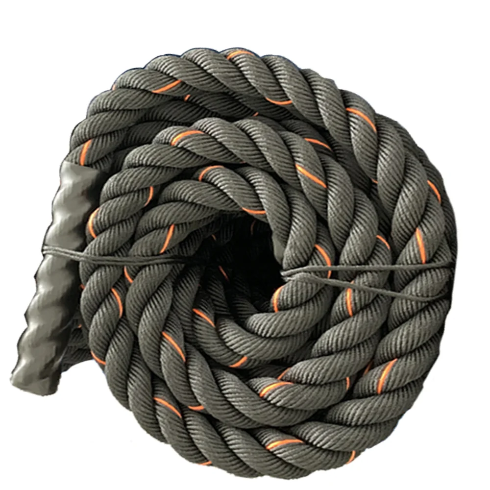 

Gym equipment custom 50mm fitness training anchor battle rope with cover