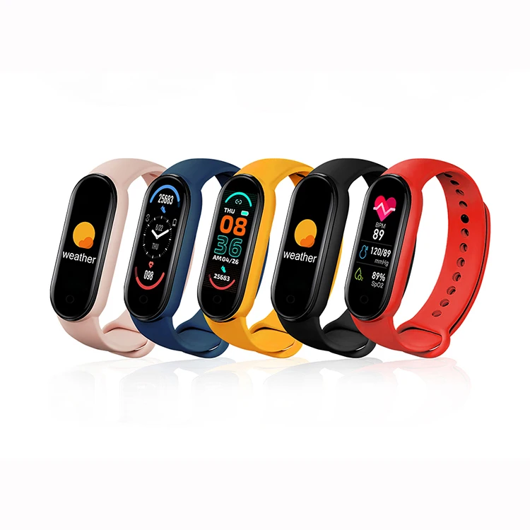 

Smart Watch M5 Bracelet Mi Band 5 6 Fitness Tracker Heart Rate Monitor Activity Tracker Sport Step Counter Pulsera M6 Smartwatch