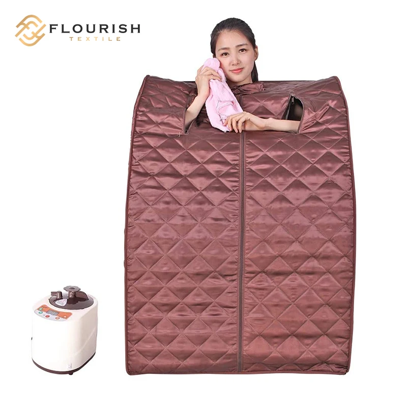 

Flourish Portable Personal Steam Sauna Home Spa an Indoor Steam Sauna for Relaxation Detox and Therapeutic black Lady