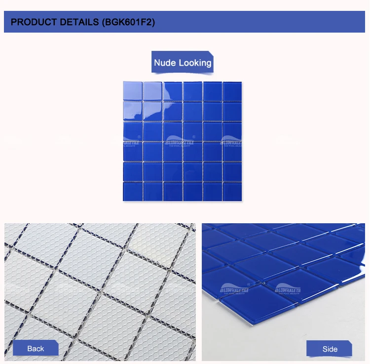 Bluwhale-fuente De Ducha Para Baño Decoración Para Spa,2x2,Cuadrado,4mm