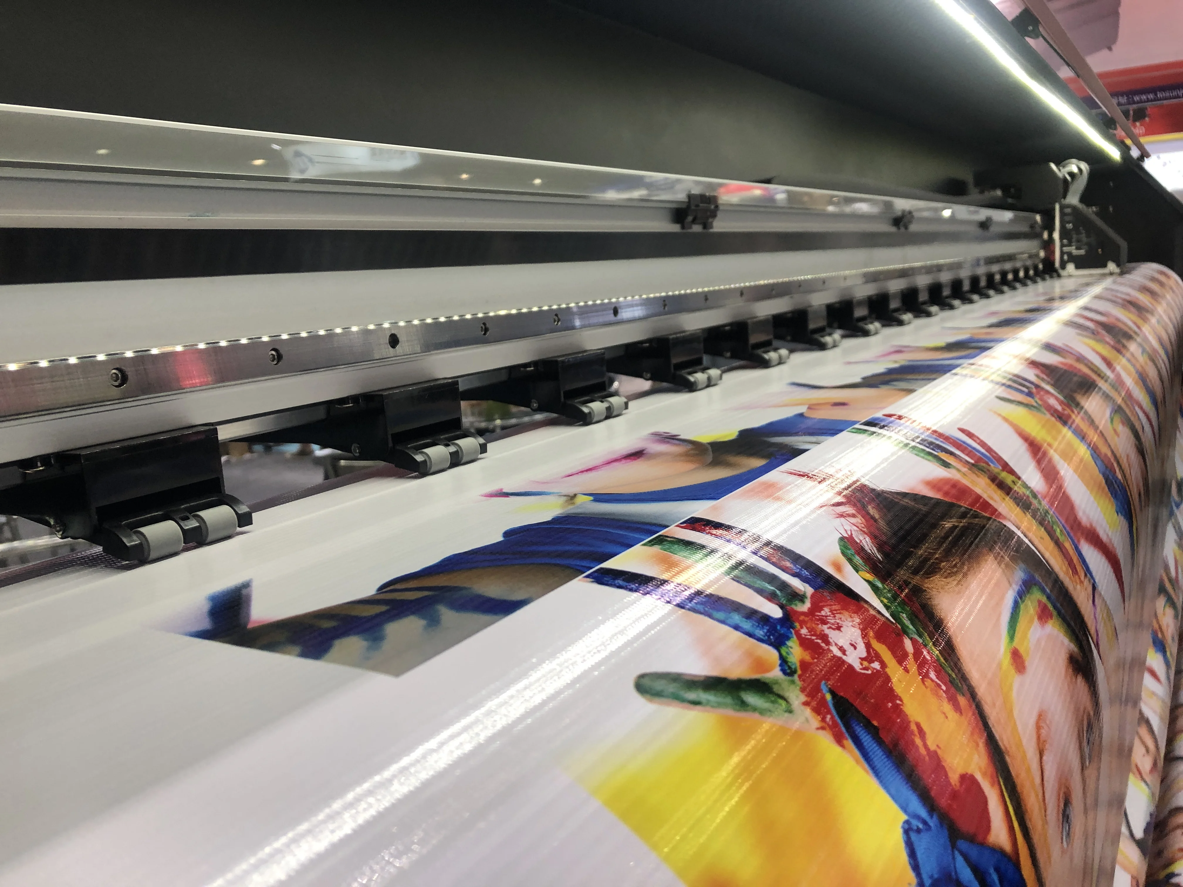 1.6m 1.8m 3.2m 1440dpi Inkjet Printer /flex Banner Plotter Large Format ...