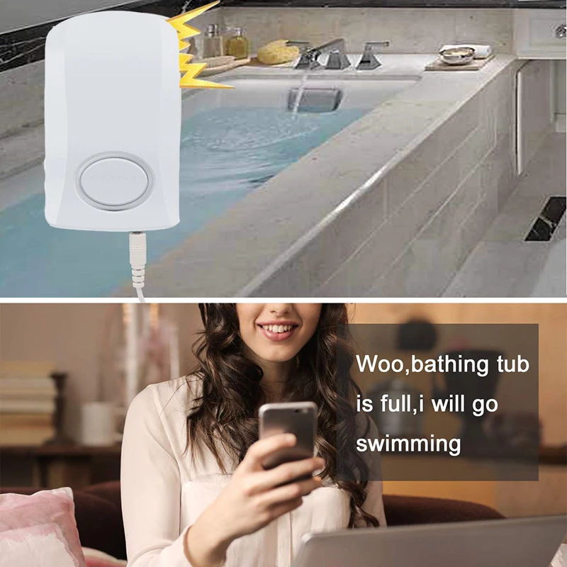 smart wireless tuya zigbee wifi water leak detector equipment enclosure - ANKUX.COM