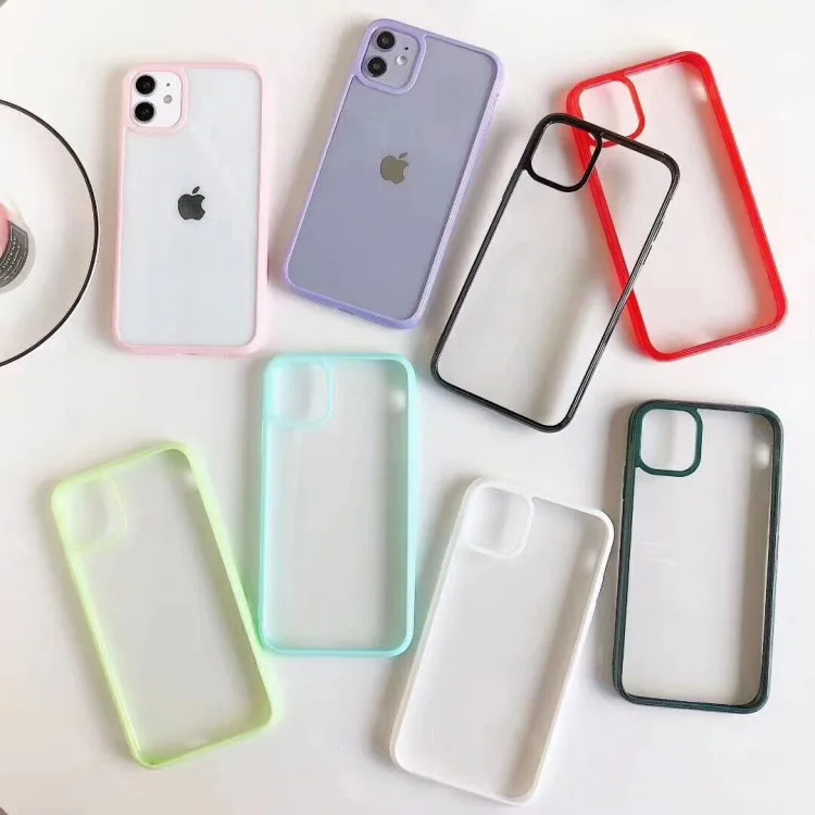 

New Arrival For iPhone 12 Pro Max Clear Phone Case Soft TPU Phone Cover