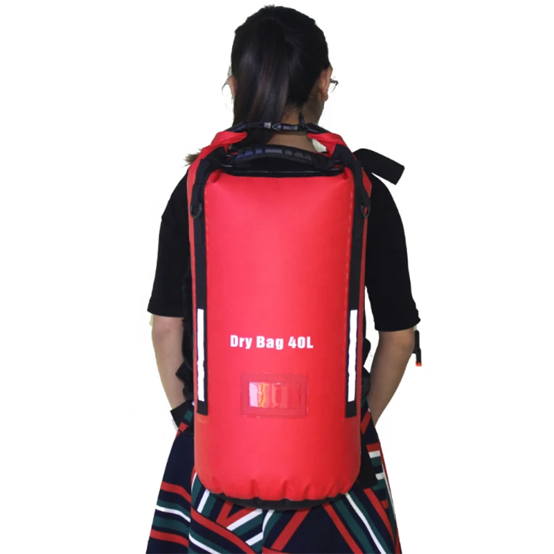 

Custom Logo Hiking Kayak Boating Dry Backpack Outdoor Water Sports Waterproof Dry Bag, Customized