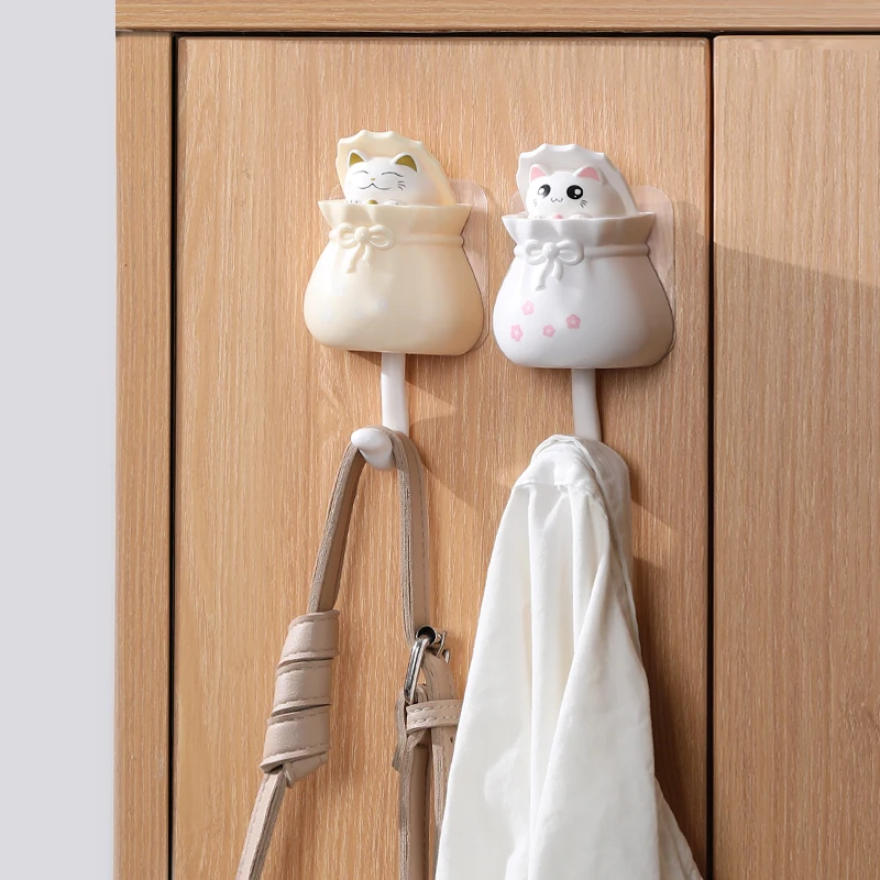 

Magic Hanger Bathroom Shower Towel Sticky Self Adhesive Wall Hook