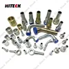 reusable metric hyd/hydraulic hose tube brass union male female ends fitting types
