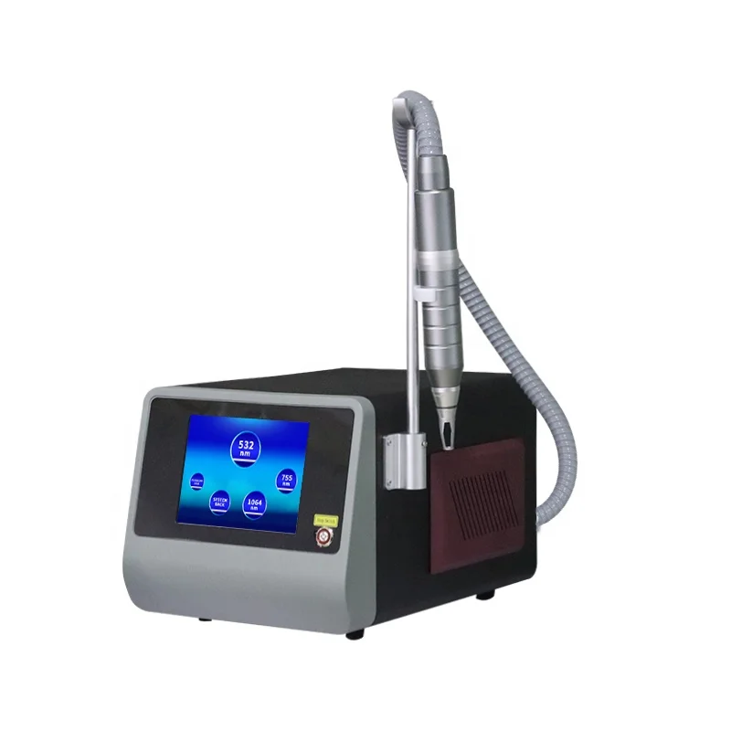 

Effective 1320nm 1064nm 532nm 755nm Wavelengths Q Switch Picosecond Laser Tattoo Removal Skin Whitening Machine