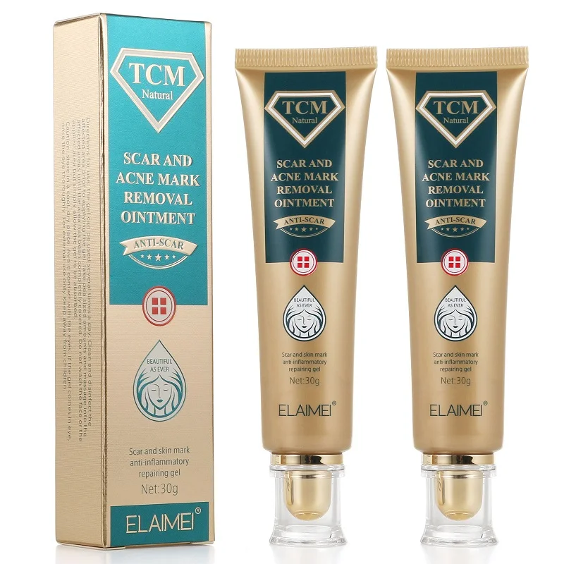 

ELAIMEI natural herbal tcm scar removal cream skin repairing cream acne scar and stretch mark removal gel ointment