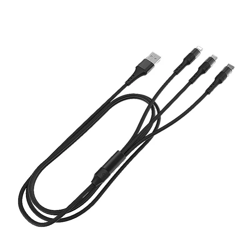 5A Fast Multi Charger Cable Universal USB Charging Cable with Micro USB Type c Port Cable for 8-PIN Most Android Phones - ANKUX.COM