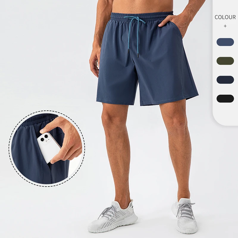 Men's Summer Quick Dry Breathable Sports Shorts Loose Relaxed Outdoor Running Training Fitness Capris Shorts