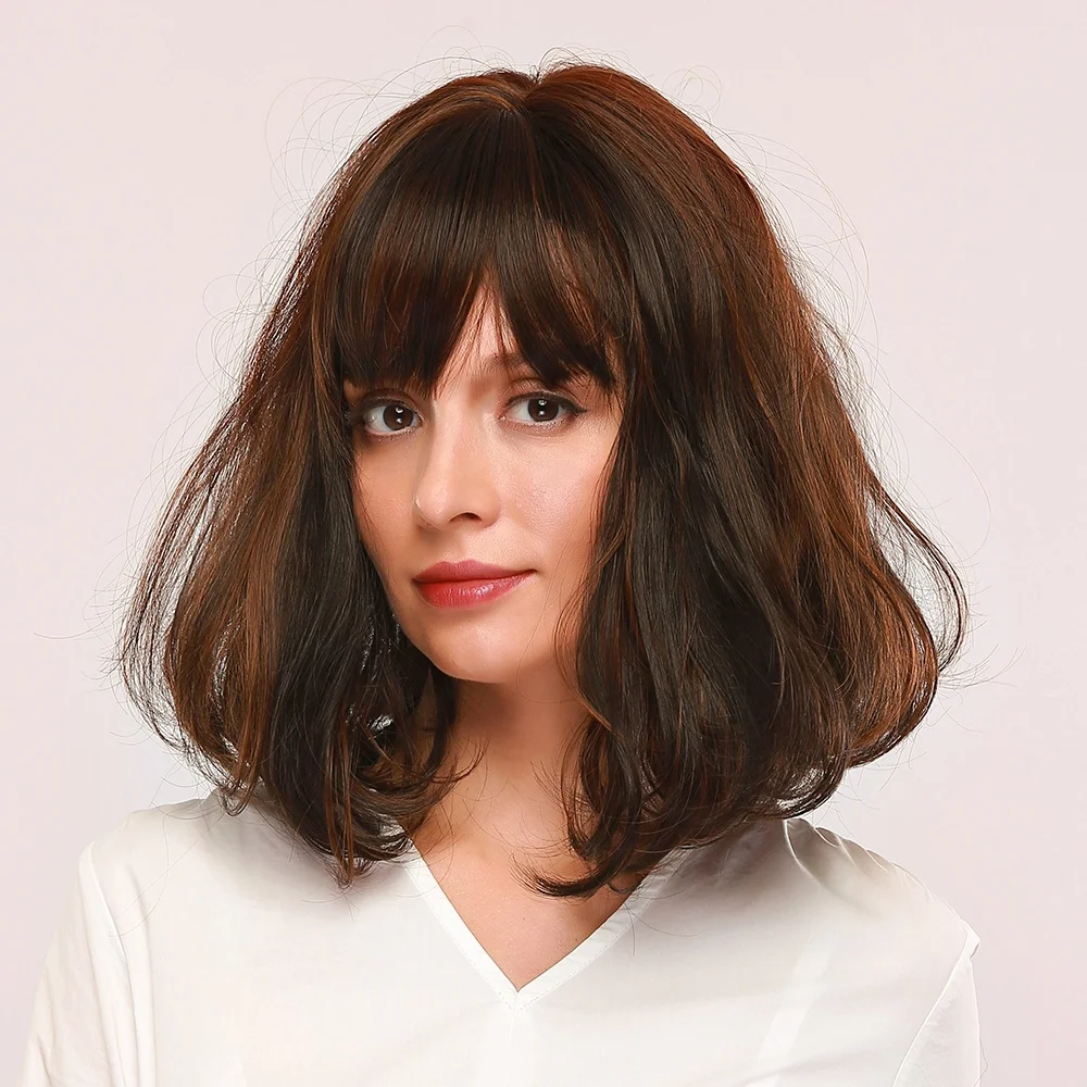 

BVR Synthetic Heat Resistant Chemical Fiber Wig For Wig Making Synthetic Hair Wigs